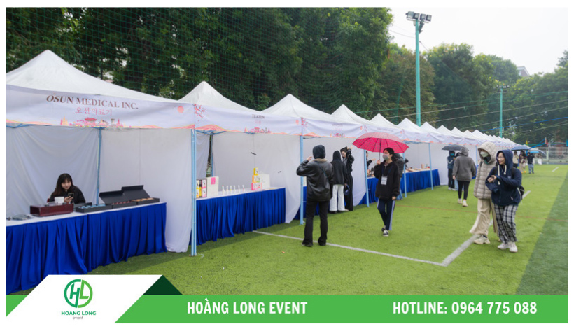 cho thuê nhà bạt hội chợ